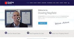 Desktop Screenshot of dowlingmayfield.com.au